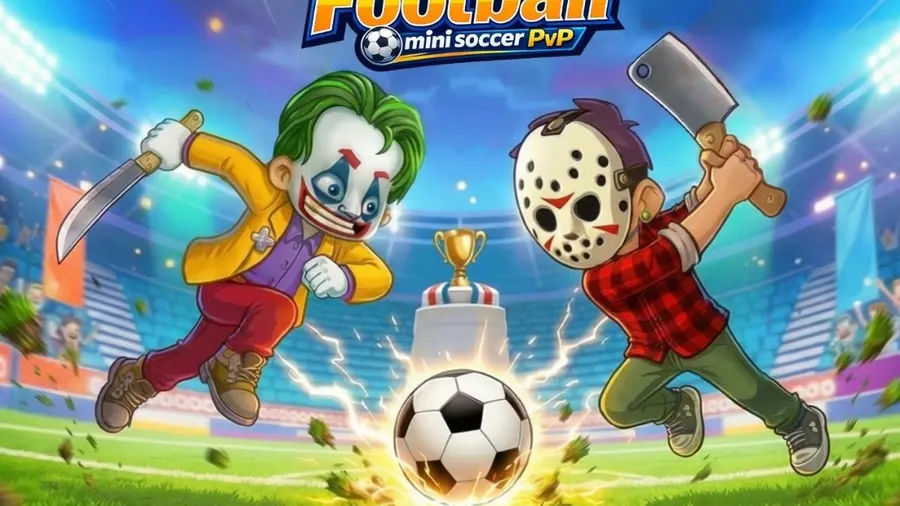 1x1 Street Football: mini soccer PvP cover