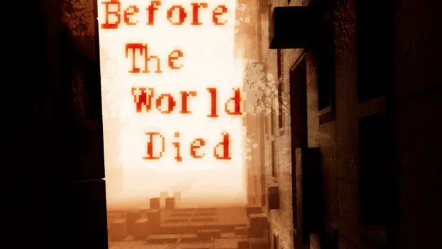Before The World Died cover