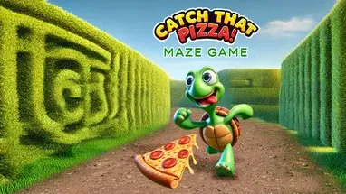 Catch That Pizza! Maze Game cover