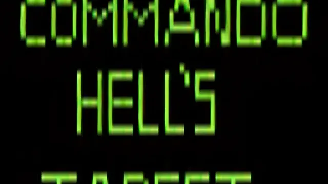Commando:  Hell's Target 3D cover