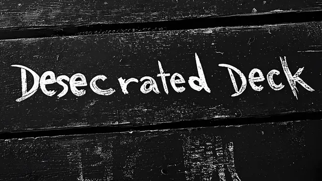 Desecrated Deck cover