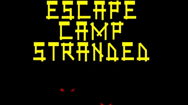 Escape Camp Stranded cover