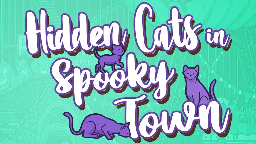 Hidden Cats in Spooky Town cover