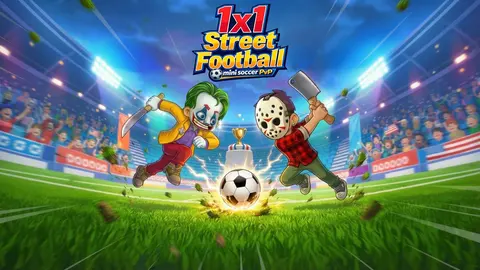 1x1 Street Football: mini soccer PvP screenshot