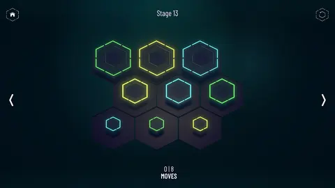 Hanoi Puzzles: Solid Match screenshot