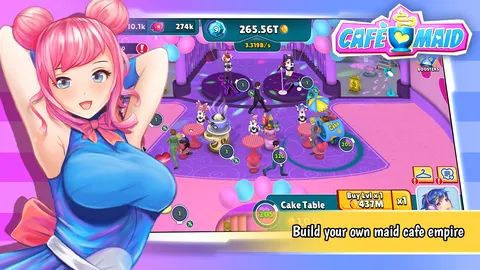 Cafe Maid - Cute Anime Girls screenshot