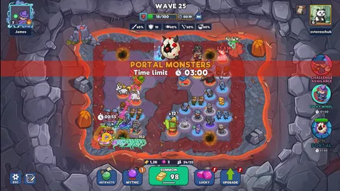 ChanceLot TD: Merge Wars screenshot