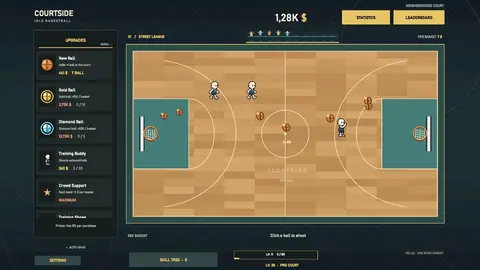 Courtside Idle screenshot