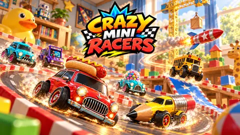 Crazy Mini Racers screenshot