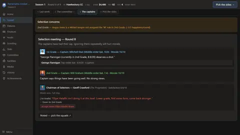 Cricket Club President screenshot