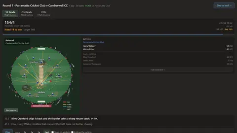 Cricket Club President screenshot