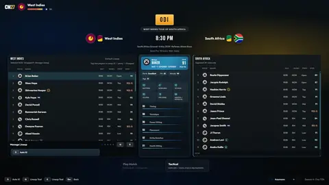 Cricket Manager 27 screenshot