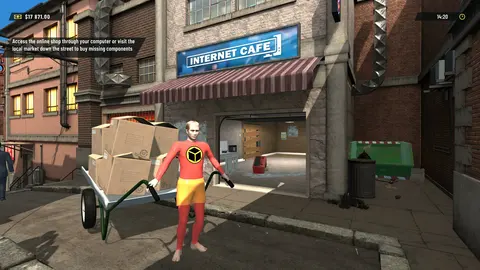 CYBER INTERNET CLUB SIMULATOR screenshot