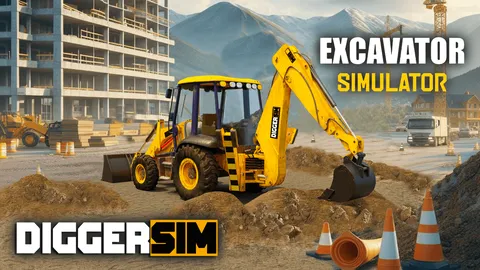 DiggerSim - Excavator Simulator screenshot