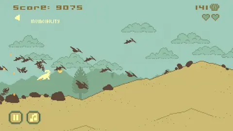 Dino Jump Deluxe screenshot