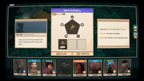 Dispatch screenshot