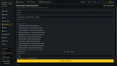 European Truck Manager screenshot