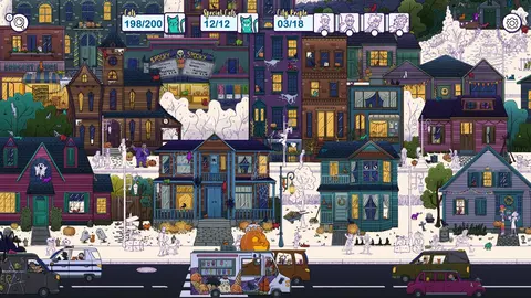 Hidden Cats in Spooky Town screenshot