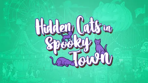 Hidden Cats in Spooky Town screenshot