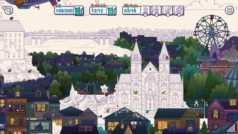 Hidden Cats in Spooky Town screenshot