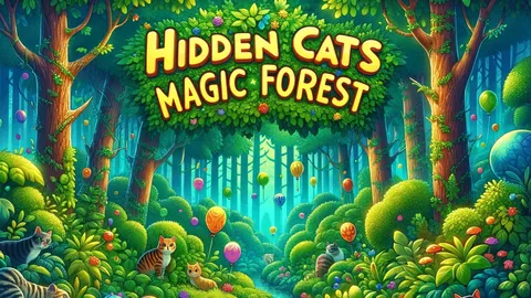 Hidden Cats: Magic Forest screenshot