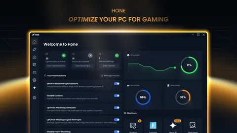 Hone screenshot