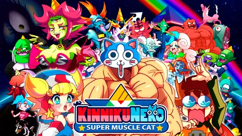 KinnikuNeko: SUPER MUSCLE CAT screenshot