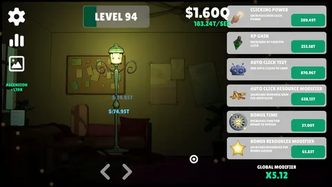 Lamp Clicker screenshot