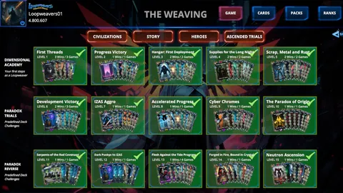 Loopweavers: Dimensional Alliances screenshot