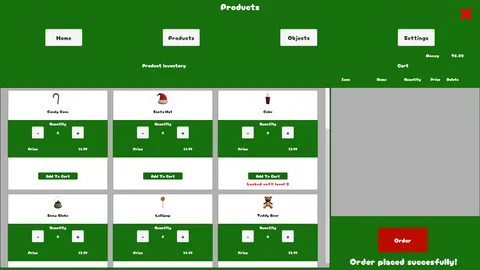 Market Simulator screenshot