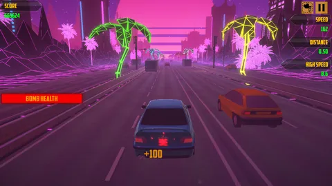 Neon Driver screenshot