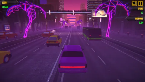 Neon Driver screenshot