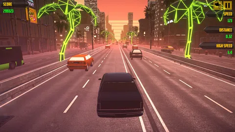 Neon Driver screenshot