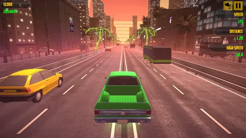 Neon Driver screenshot
