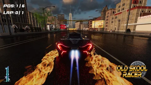 OLD SKOOL RACER screenshot
