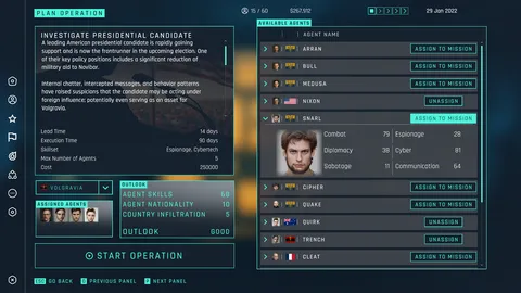 Shadow Division: Spymaster screenshot