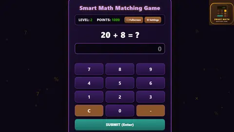 Smart Math: Matching Game screenshot