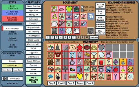 NGU IDLE screenshot