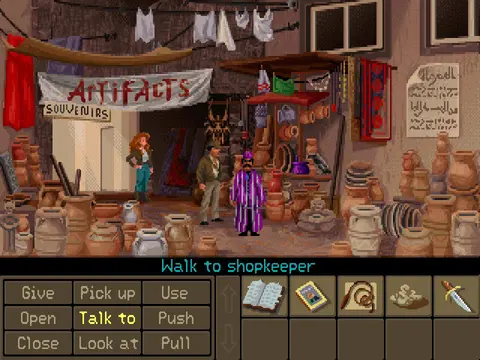 Indiana Jones® and the Fate of Atlantis™ screenshot