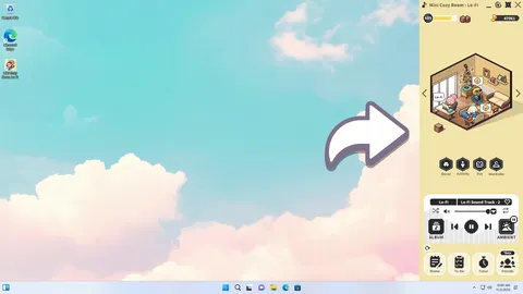Mini Cozy Room: Lo-Fi screenshot