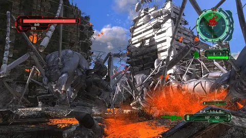 EARTH DEFENSE FORCE 6 screenshot