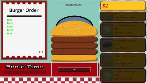 Burger Typer screenshot