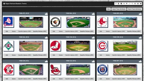 Digital Diamond Baseball V13 screenshot