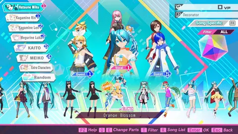 Hatsune Miku: Project DIVA Mega Mix+ screenshot