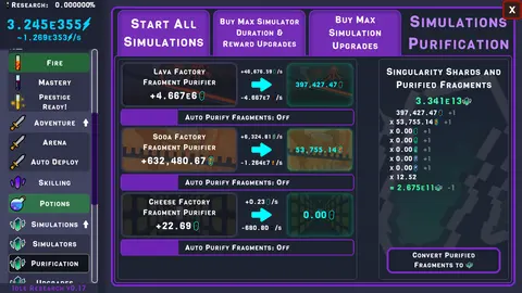 Idle Research screenshot
