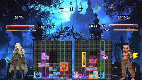 Monsters in Moonlight: Block Braw screenshot