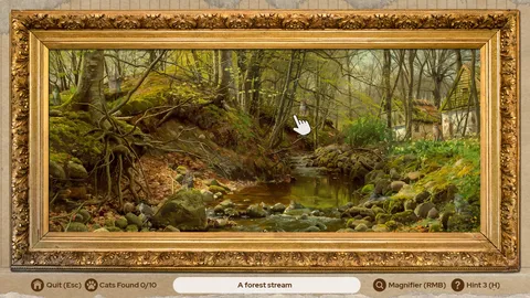 Cats of Mona Lisa - A hidden object game screenshot