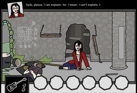 Sydney and the Cicadas in "Immanentize" screenshot