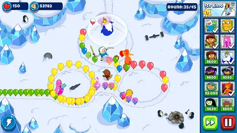 Bloons Adventure Time TD screenshot