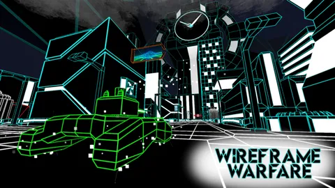 Wireframe Warfare screenshot